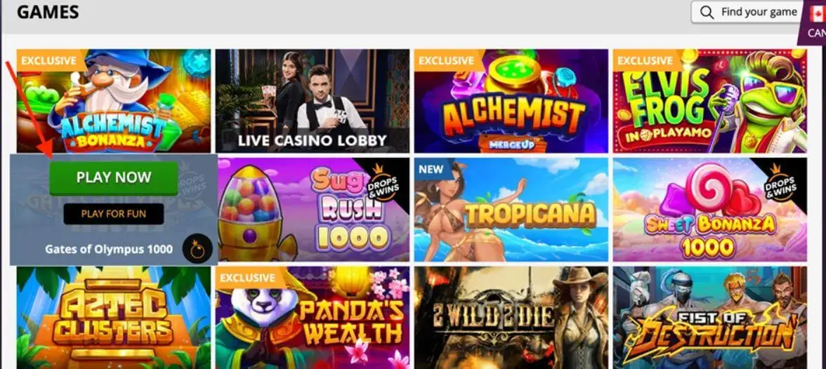 Casino games